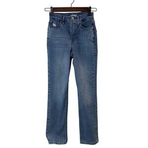 Good American Women’s Straight Leg Ankle Jeans Size 24